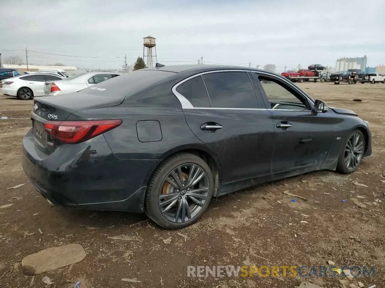 3 Photograph of a damaged car JN1EV7AR3LM253780 INFINITI Q50 2020