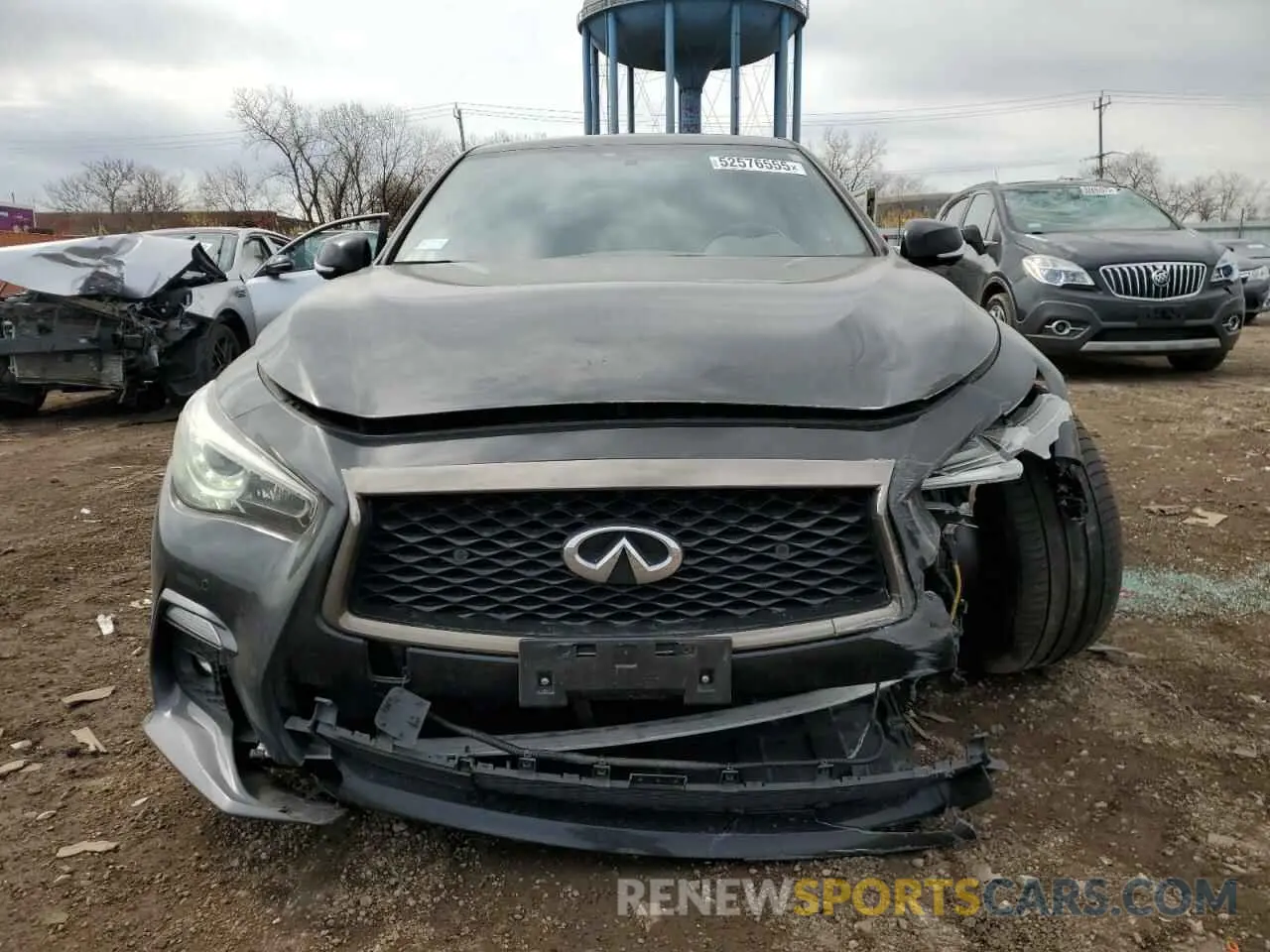 5 Photograph of a damaged car JN1EV7AR3LM253780 INFINITI Q50 2020