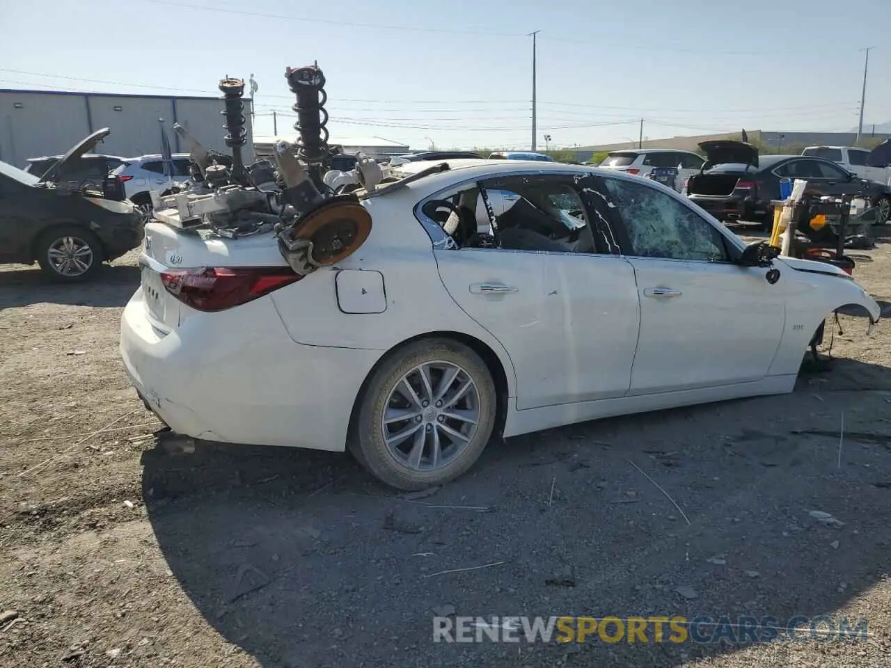 3 Photograph of a damaged car JN1EV7AR3LM254847 INFINITI Q50 2020