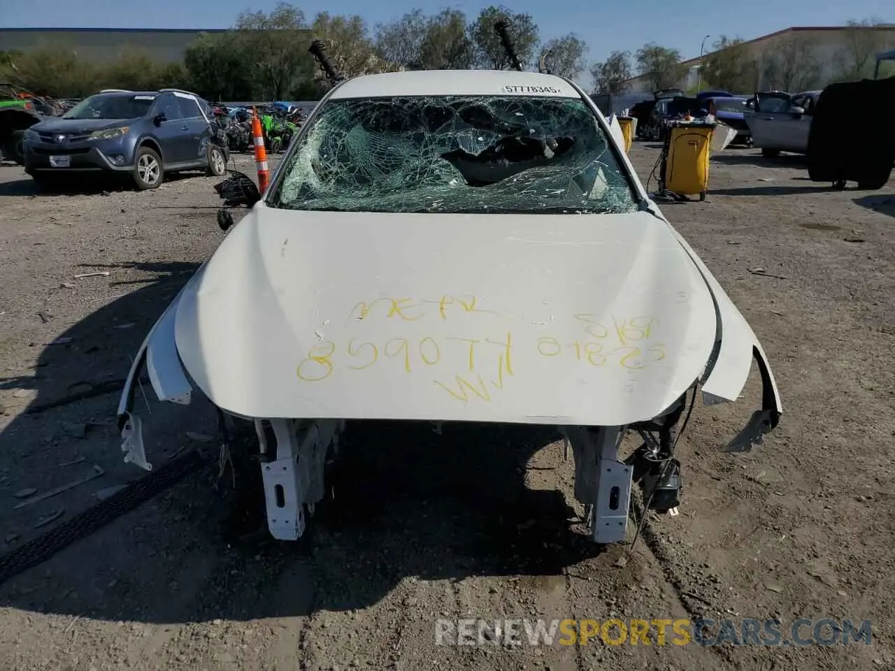 5 Photograph of a damaged car JN1EV7AR3LM254847 INFINITI Q50 2020