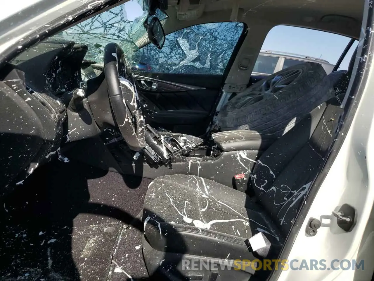 7 Photograph of a damaged car JN1EV7AR3LM254847 INFINITI Q50 2020
