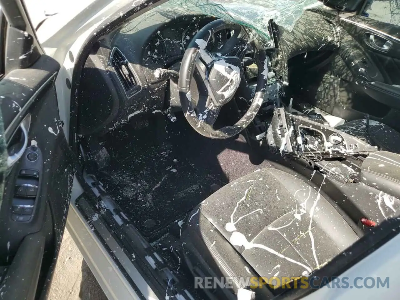 8 Photograph of a damaged car JN1EV7AR3LM254847 INFINITI Q50 2020