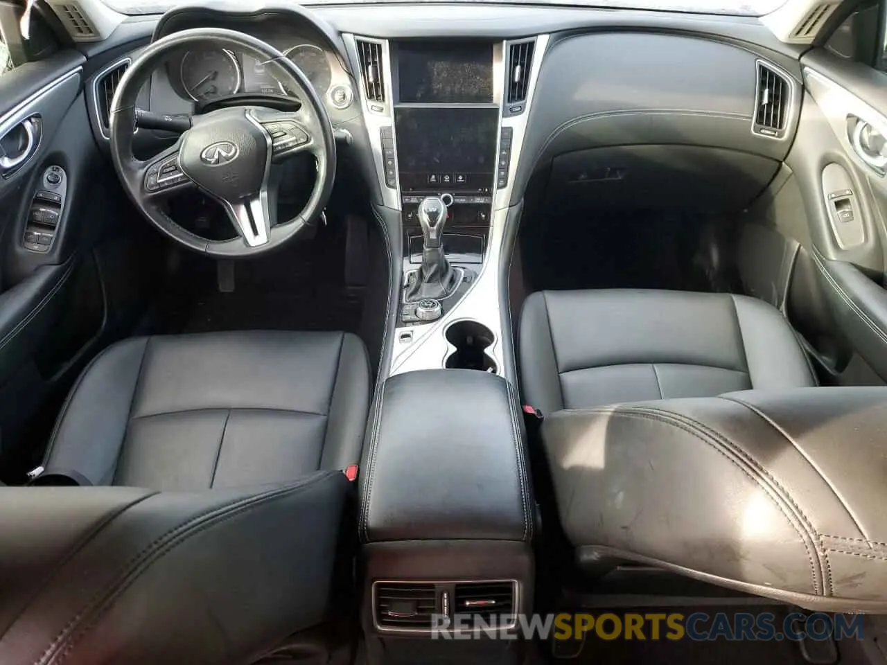 8 Photograph of a damaged car JN1EV7AR3LM255979 INFINITI Q50 2020