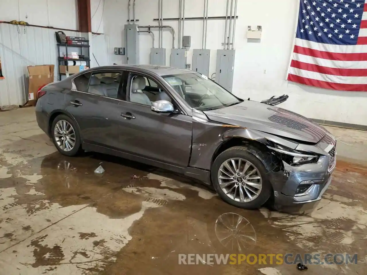 4 Photograph of a damaged car JN1EV7AR4LM250502 INFINITI Q50 2020