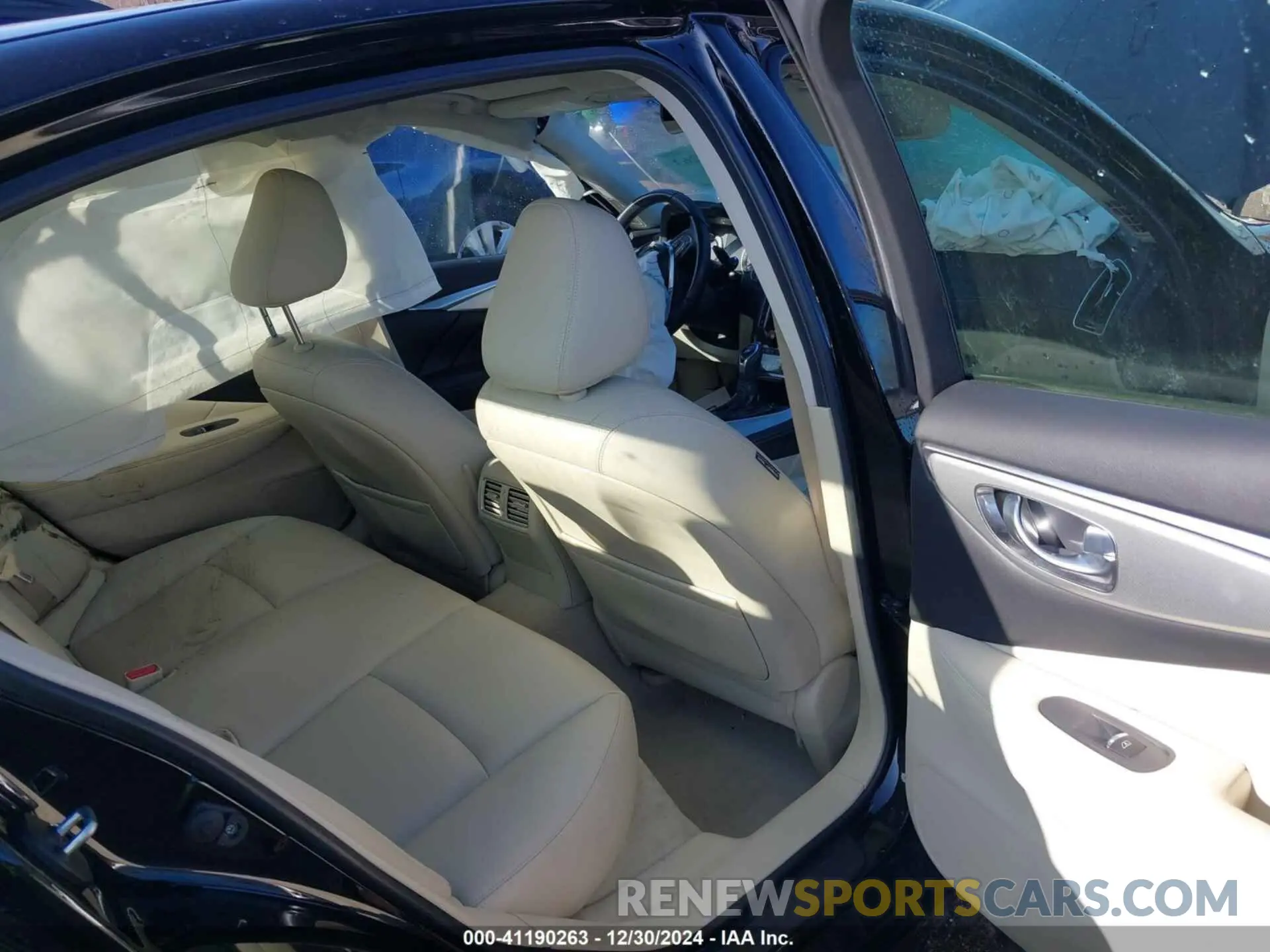 8 Photograph of a damaged car JN1EV7AR4LM253593 INFINITI Q50 2020