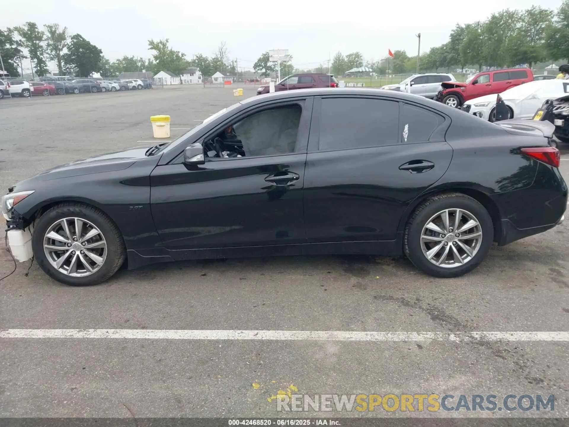 13 Photograph of a damaged car JN1EV7AR4LM255764 INFINITI Q50 2020