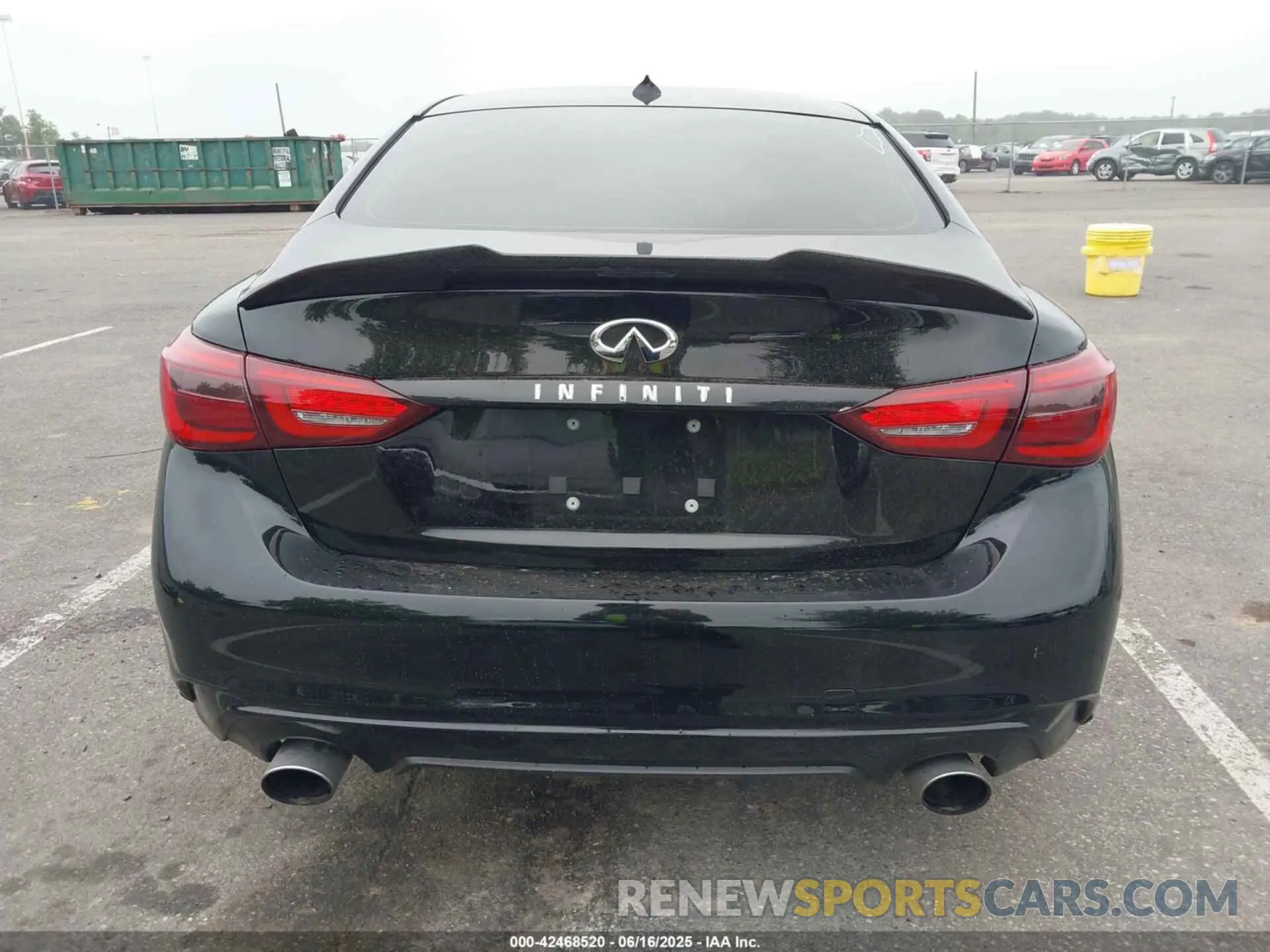 15 Photograph of a damaged car JN1EV7AR4LM255764 INFINITI Q50 2020