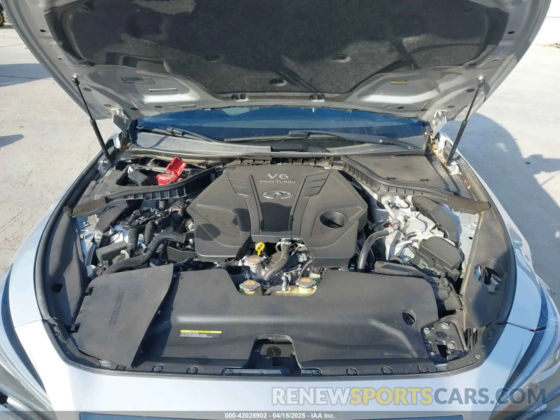 10 Photograph of a damaged car JN1EV7AR4LM255845 INFINITI Q50 2020