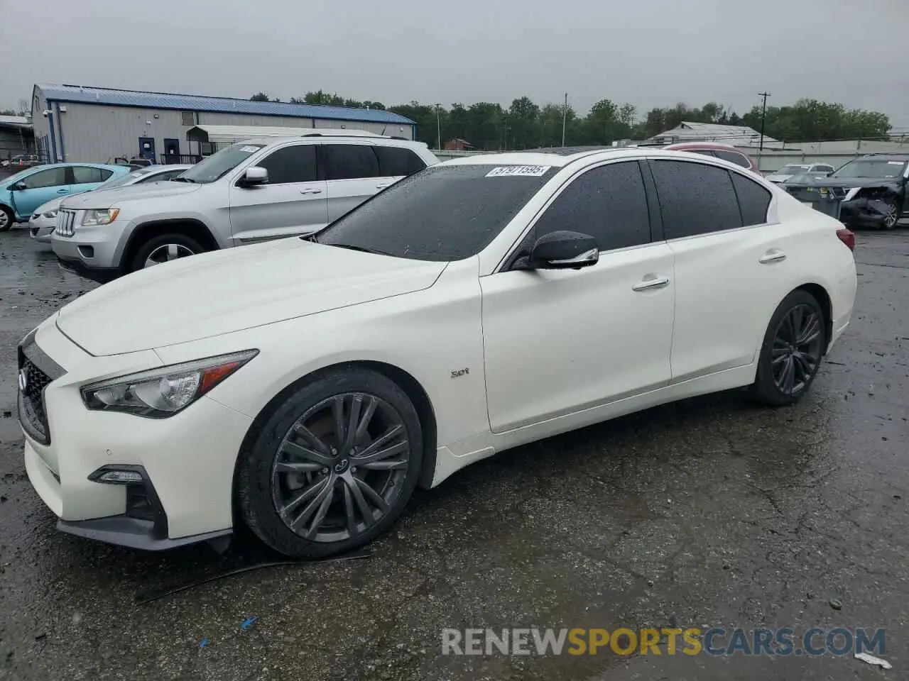 1 Photograph of a damaged car JN1EV7AR4LM256641 INFINITI Q50 2020