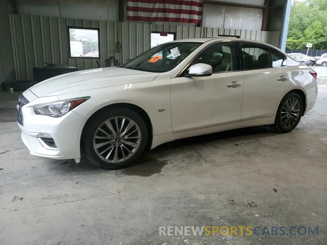 1 Photograph of a damaged car JN1EV7AR5LM251190 INFINITI Q50 2020