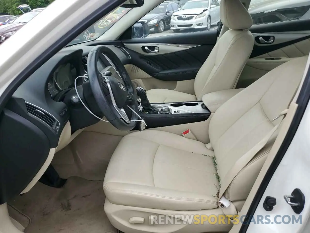 7 Photograph of a damaged car JN1EV7AR5LM251190 INFINITI Q50 2020