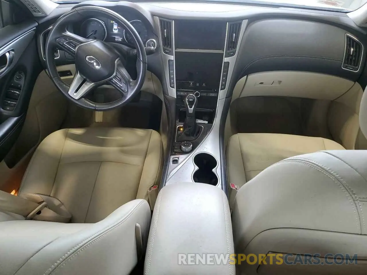 8 Photograph of a damaged car JN1EV7AR5LM251190 INFINITI Q50 2020
