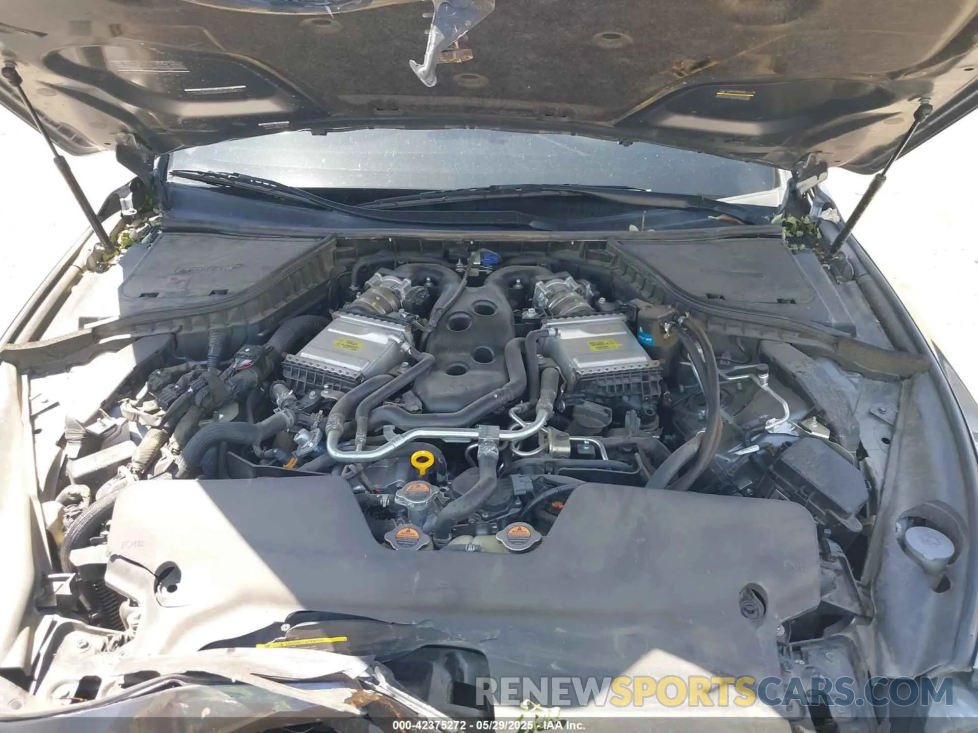 10 Photograph of a damaged car JN1EV7AR5LM255479 INFINITI Q50 2020