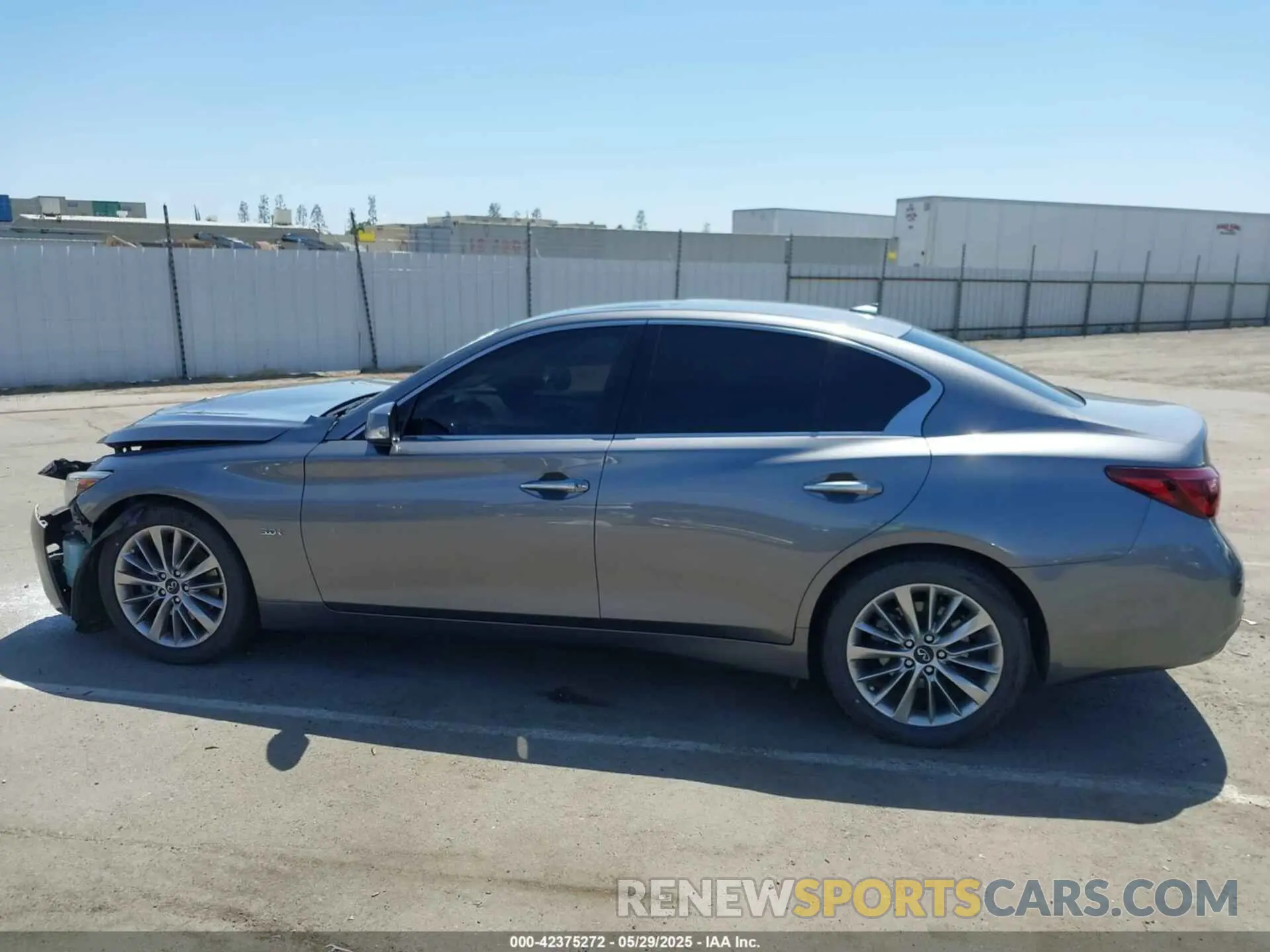 14 Photograph of a damaged car JN1EV7AR5LM255479 INFINITI Q50 2020