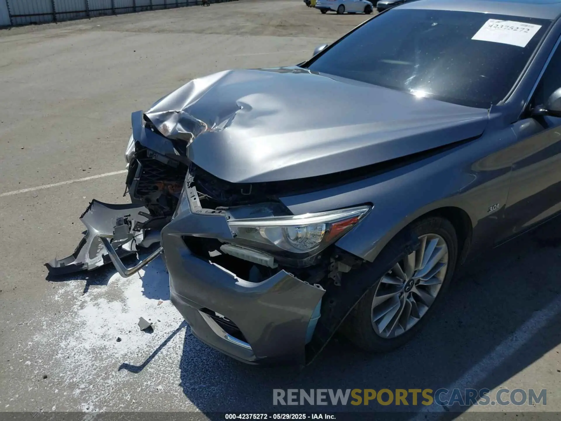 17 Photograph of a damaged car JN1EV7AR5LM255479 INFINITI Q50 2020