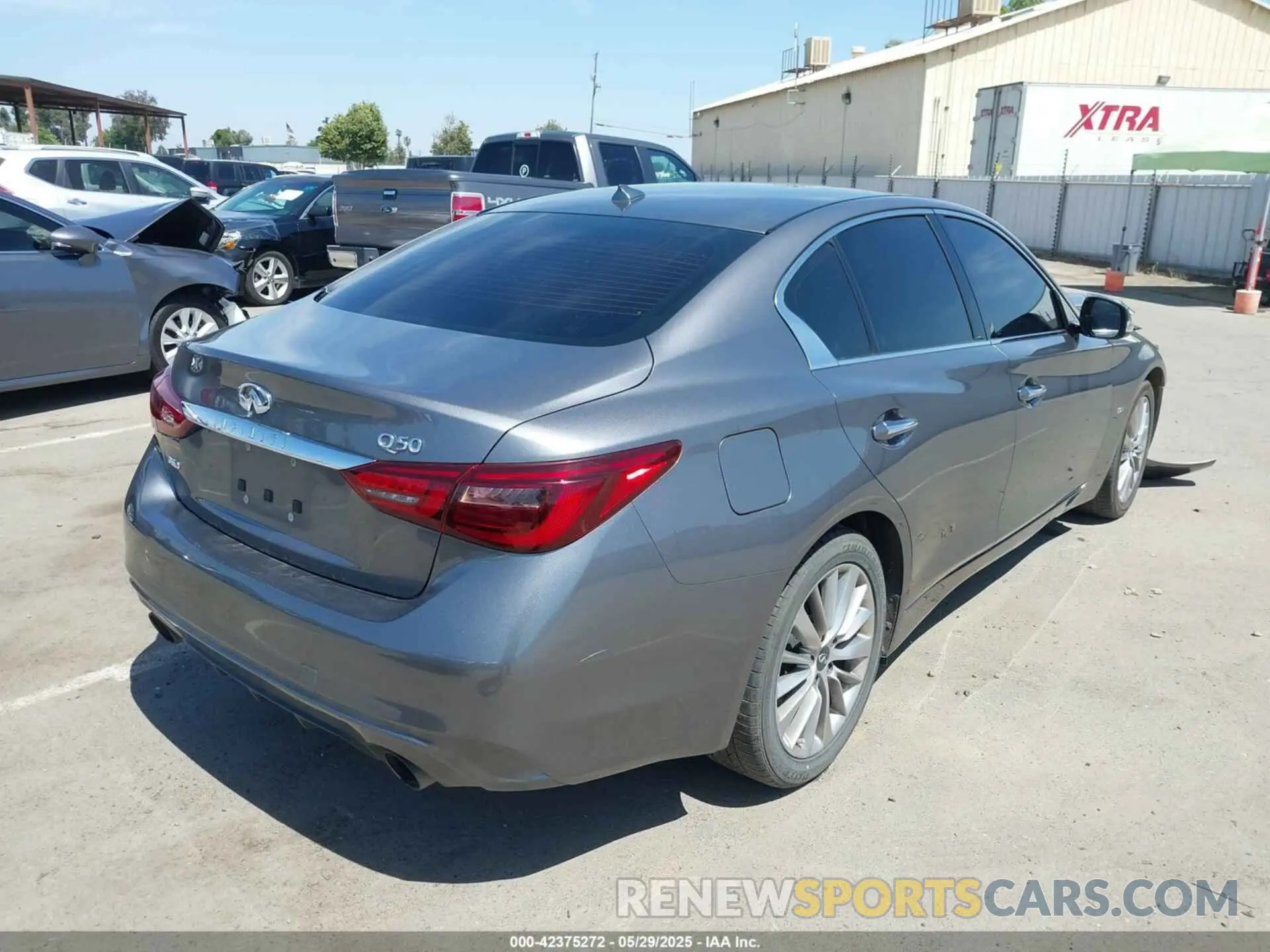 4 Photograph of a damaged car JN1EV7AR5LM255479 INFINITI Q50 2020