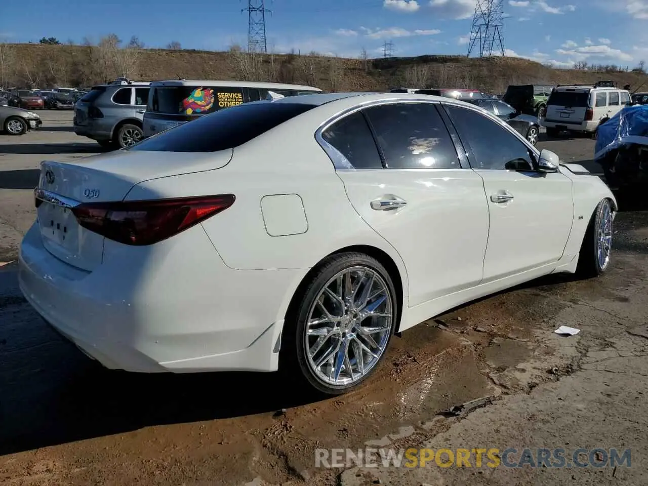 3 Photograph of a damaged car JN1EV7AR6LM250968 INFINITI Q50 2020
