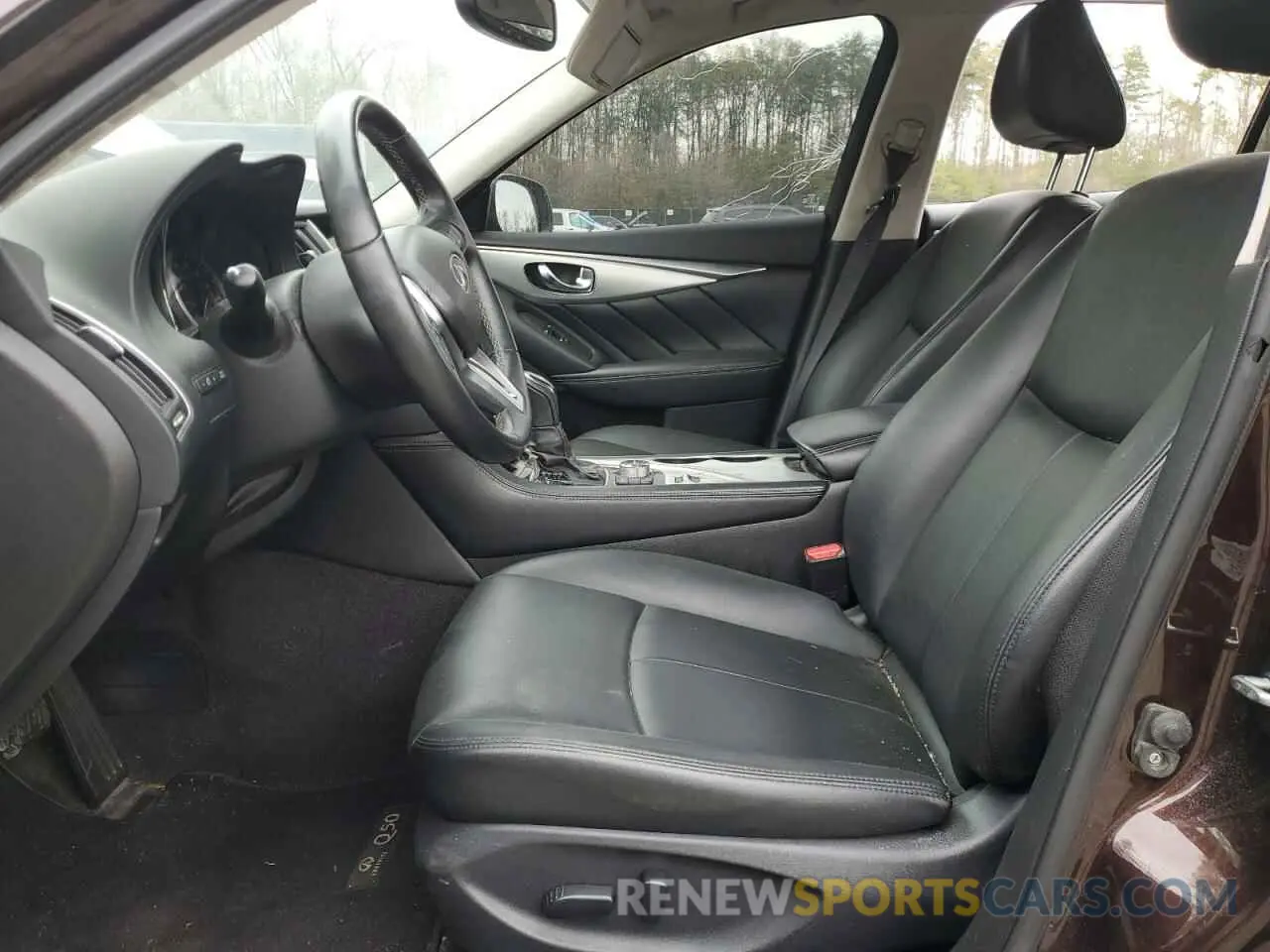 7 Photograph of a damaged car JN1EV7AR6LM251313 INFINITI Q50 2020
