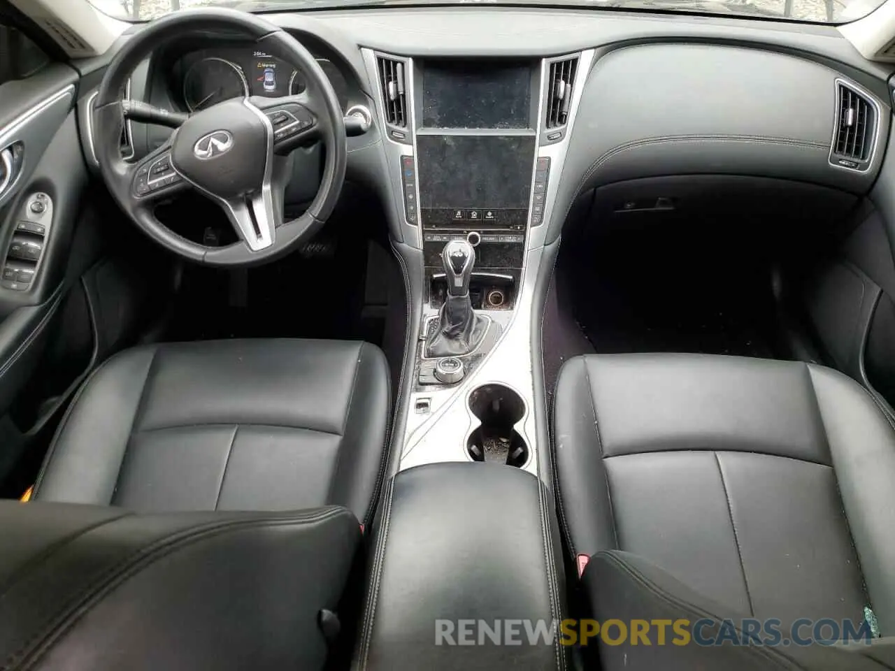 8 Photograph of a damaged car JN1EV7AR6LM251313 INFINITI Q50 2020