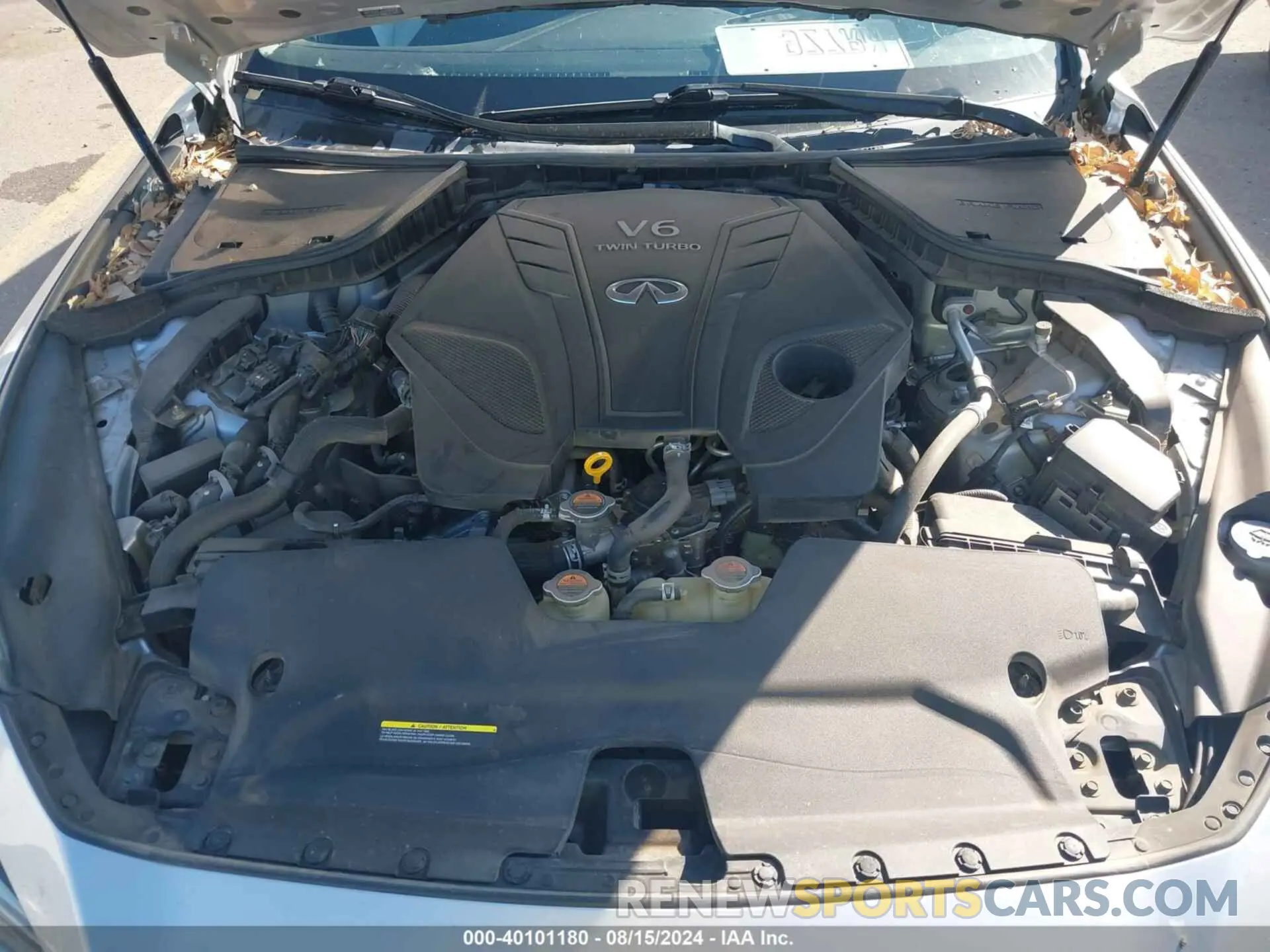 10 Photograph of a damaged car JN1EV7AR6LM252414 INFINITI Q50 2020