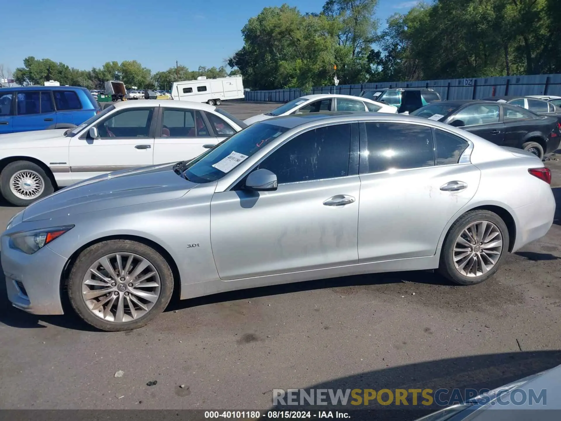 14 Photograph of a damaged car JN1EV7AR6LM252414 INFINITI Q50 2020