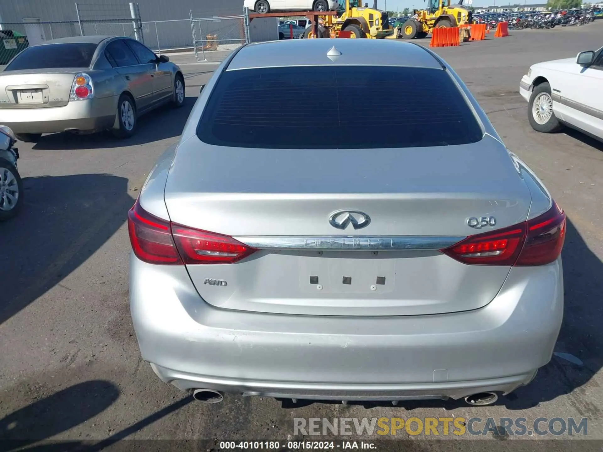 16 Photograph of a damaged car JN1EV7AR6LM252414 INFINITI Q50 2020