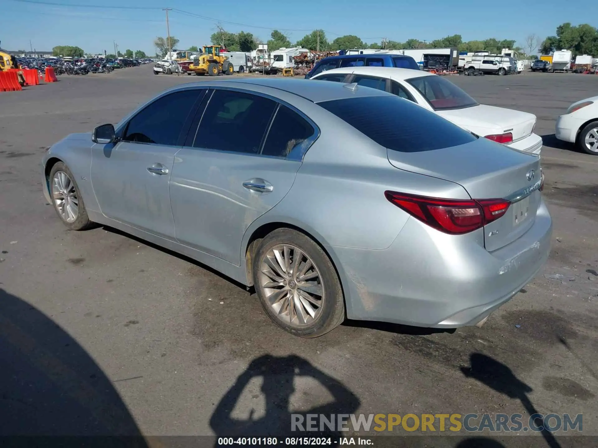 3 Photograph of a damaged car JN1EV7AR6LM252414 INFINITI Q50 2020