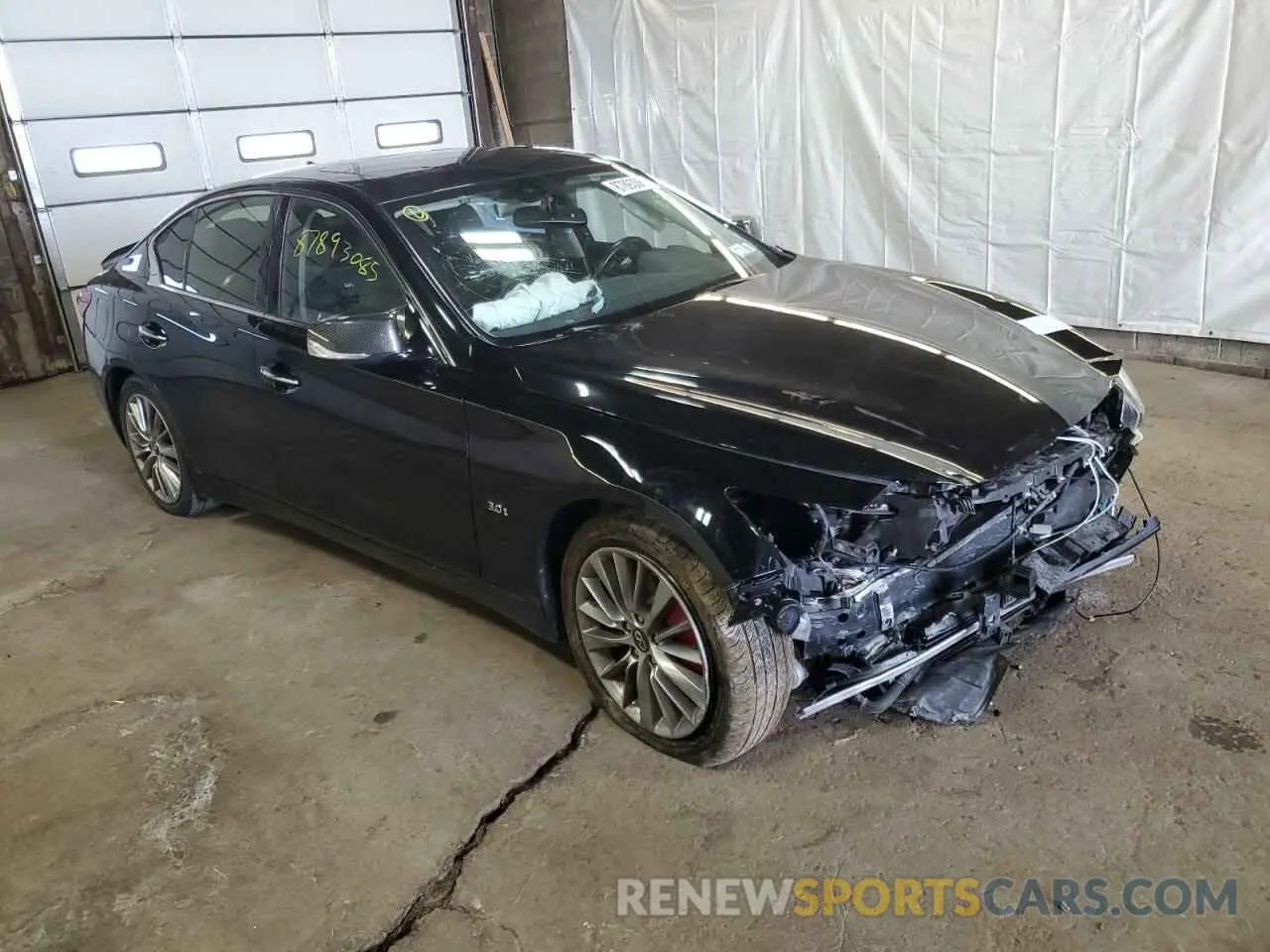 4 Photograph of a damaged car JN1EV7AR6LM253028 INFINITI Q50 2020