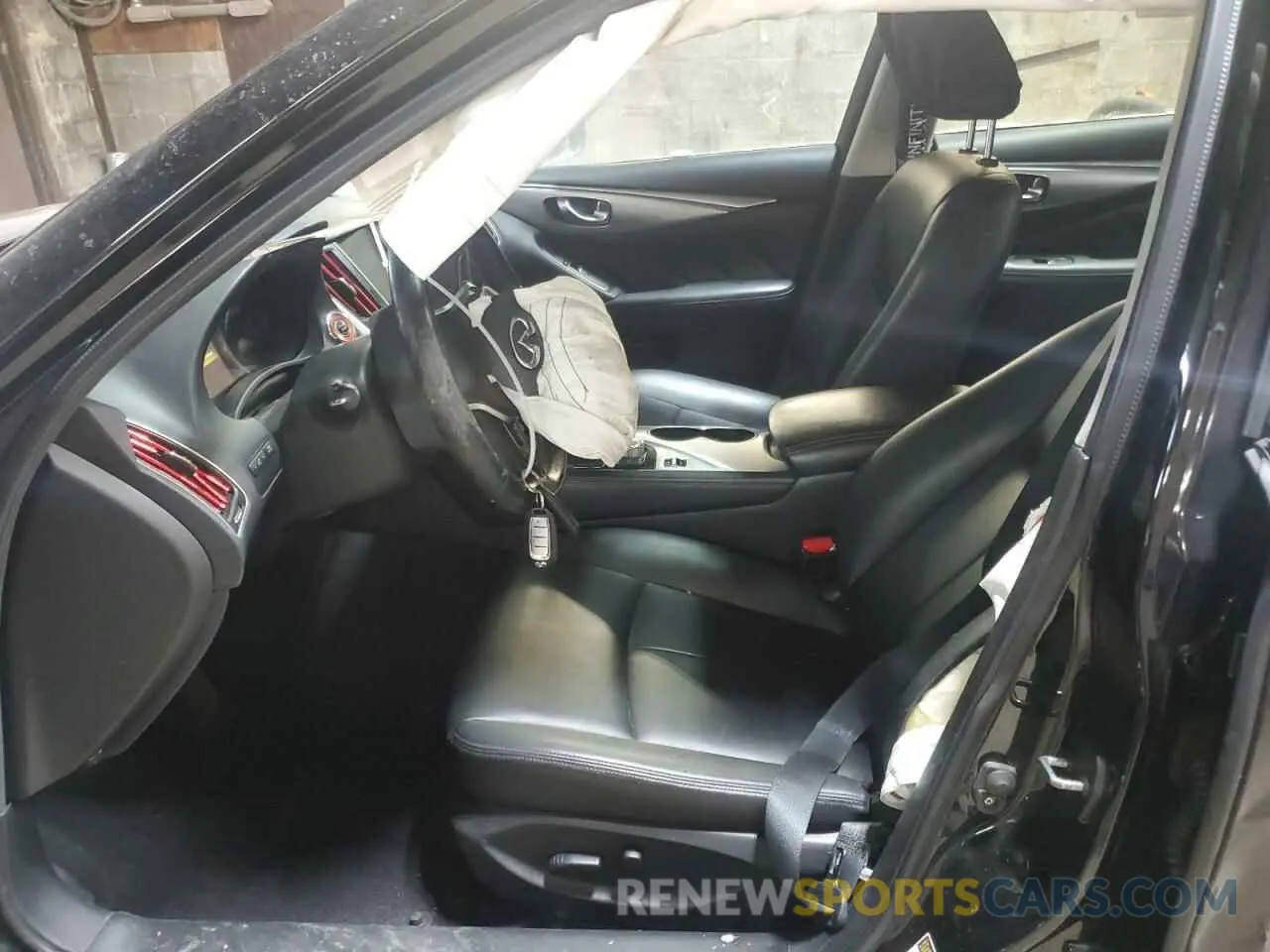 7 Photograph of a damaged car JN1EV7AR6LM253028 INFINITI Q50 2020