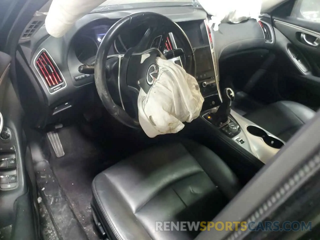 8 Photograph of a damaged car JN1EV7AR6LM253028 INFINITI Q50 2020