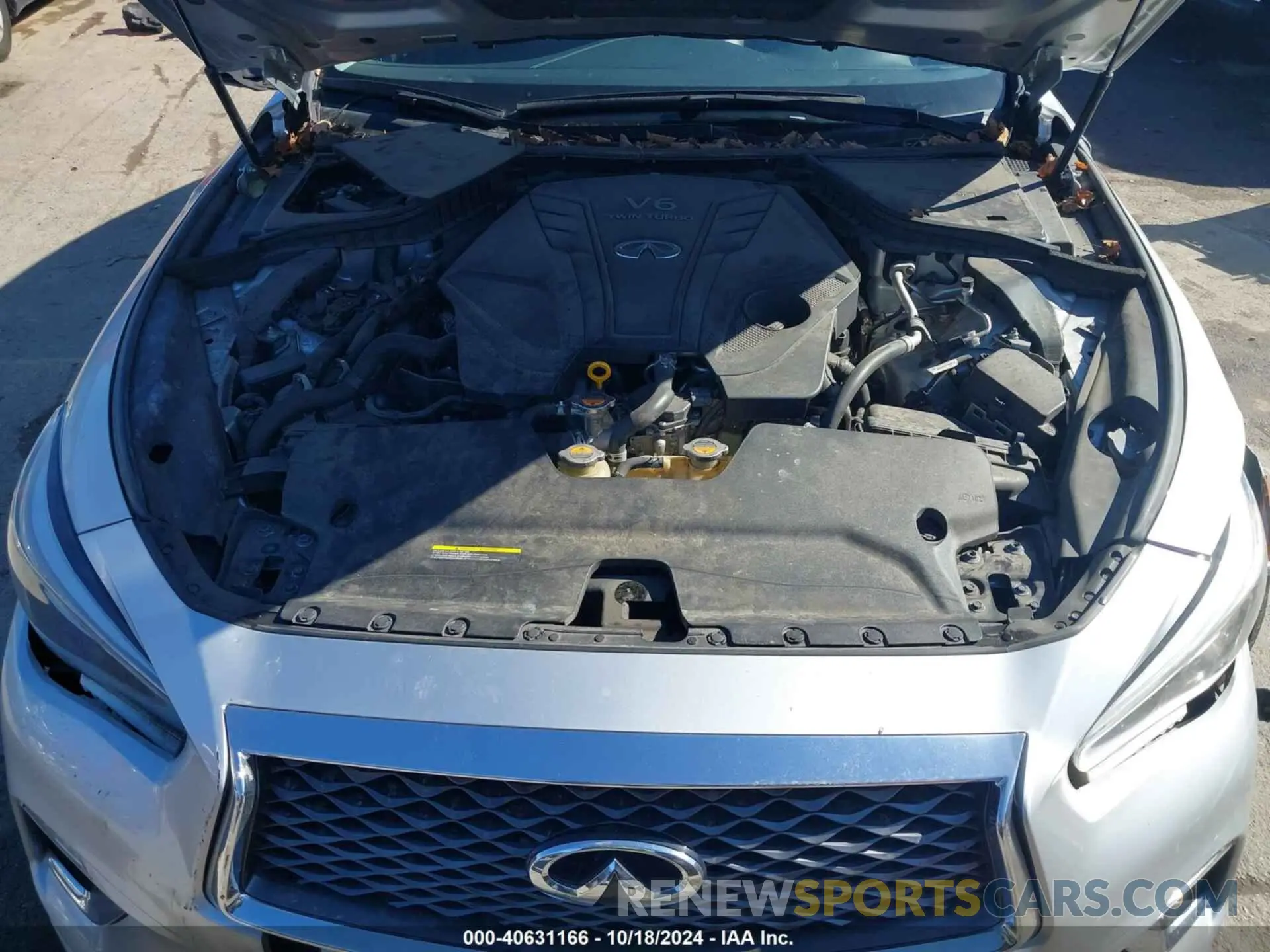 10 Photograph of a damaged car JN1EV7AR6LM256477 INFINITI Q50 2020