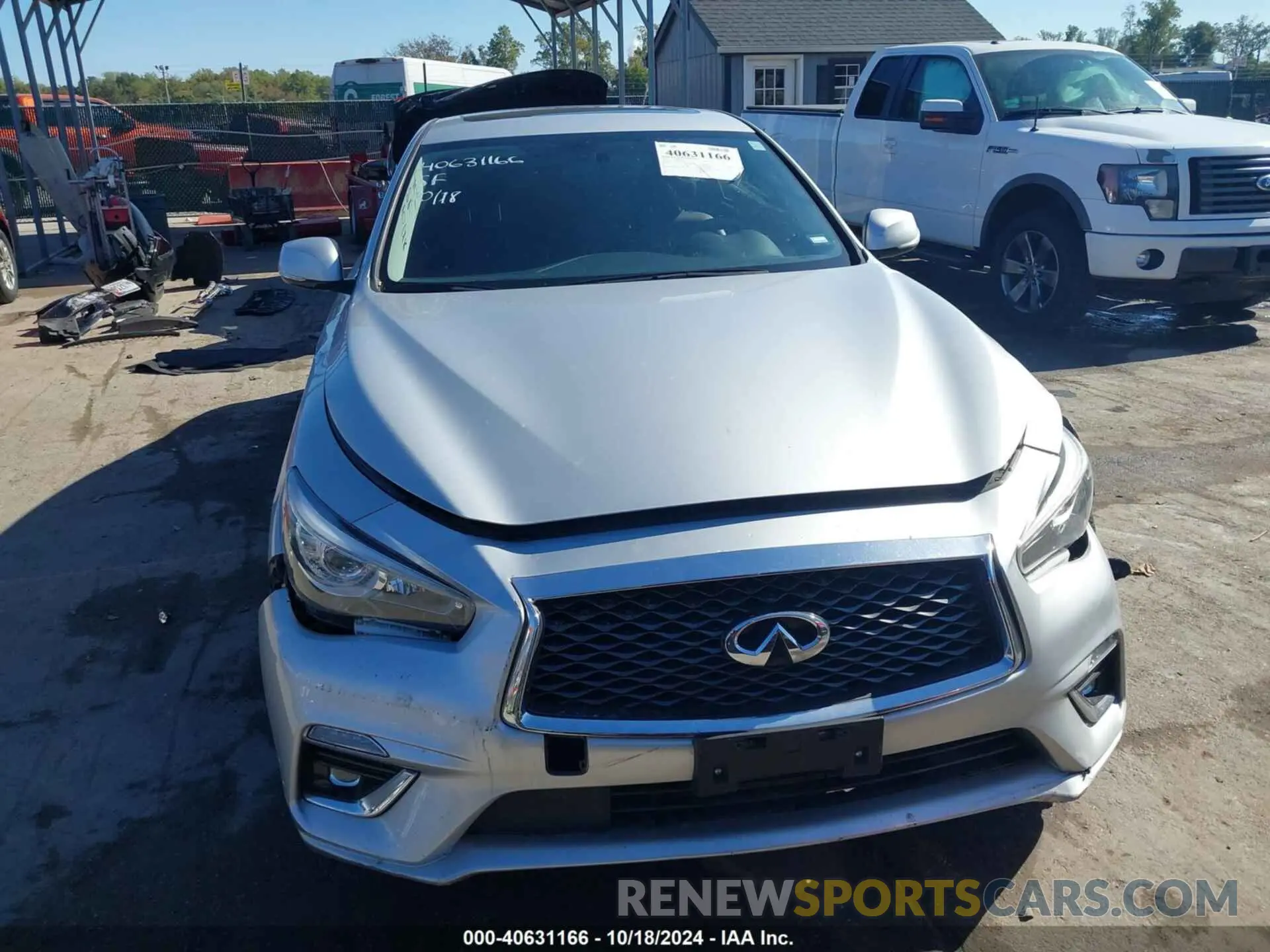 12 Photograph of a damaged car JN1EV7AR6LM256477 INFINITI Q50 2020