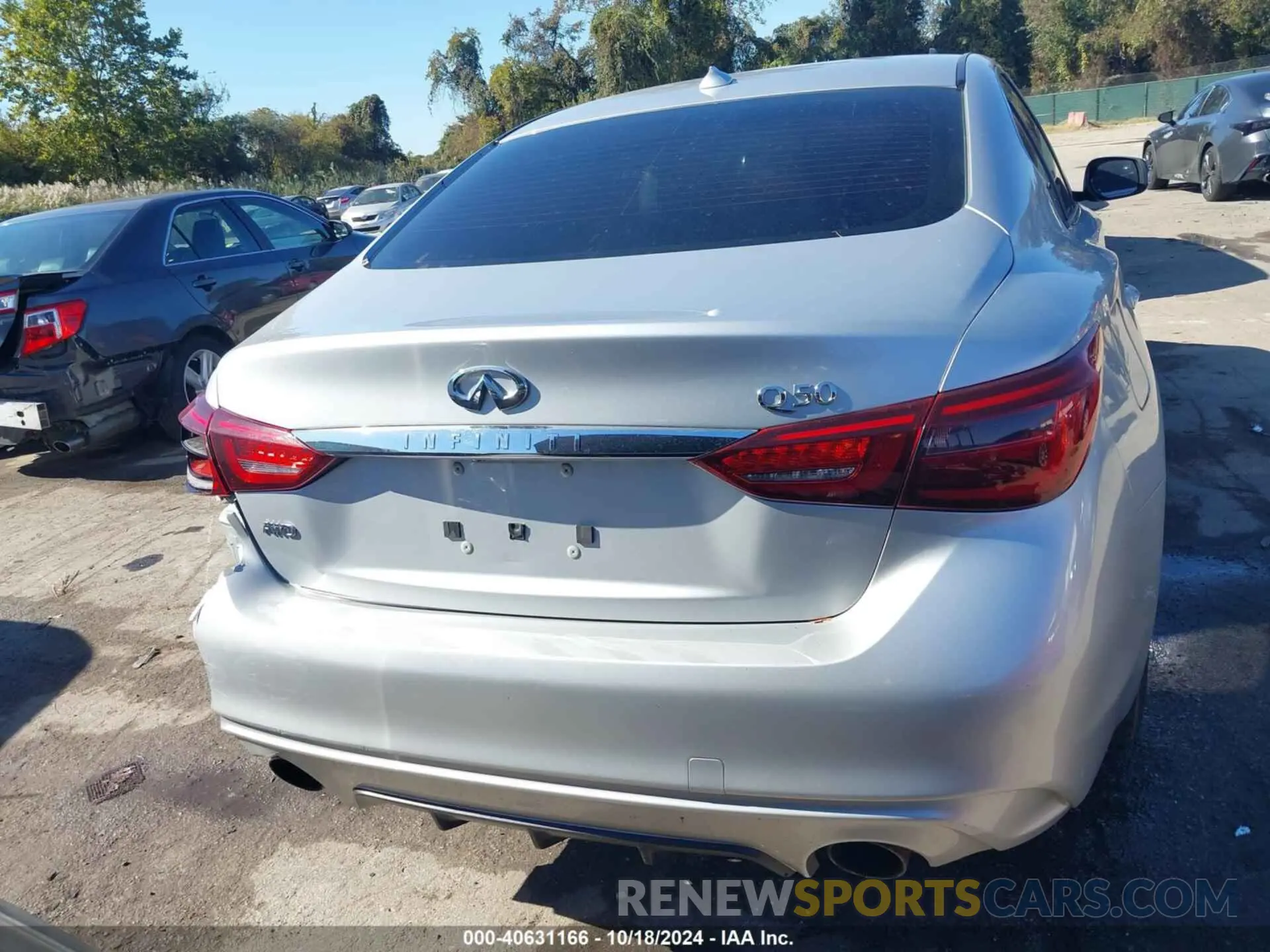 16 Photograph of a damaged car JN1EV7AR6LM256477 INFINITI Q50 2020