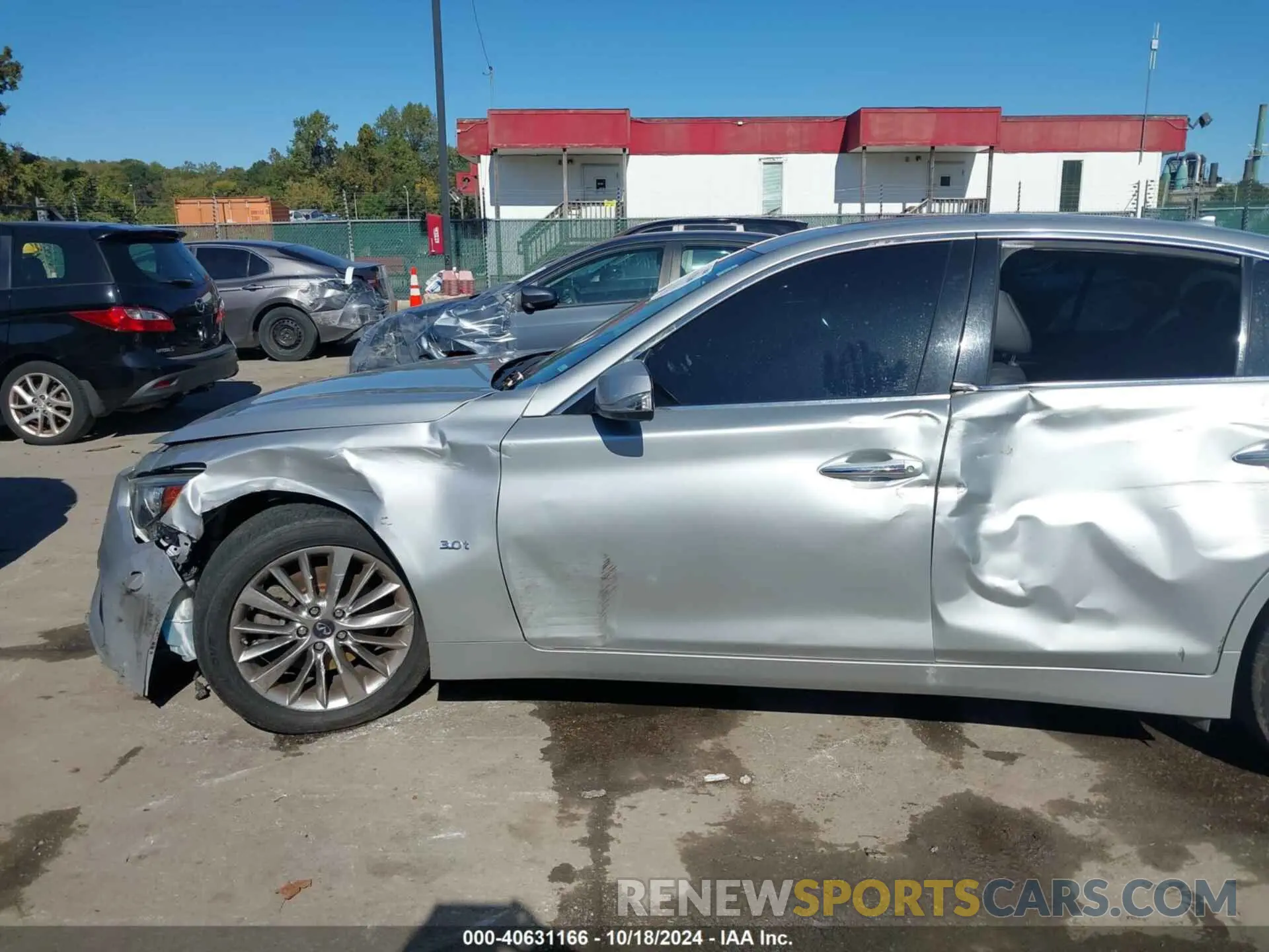 17 Photograph of a damaged car JN1EV7AR6LM256477 INFINITI Q50 2020