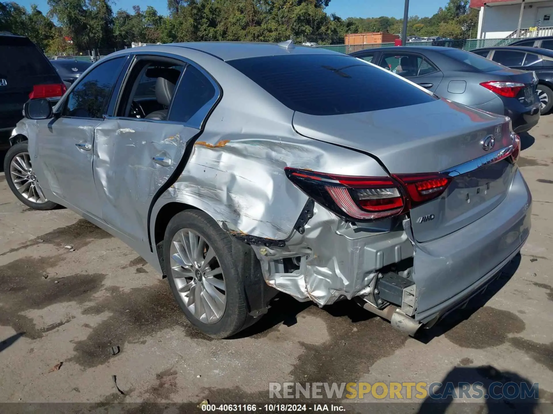 6 Photograph of a damaged car JN1EV7AR6LM256477 INFINITI Q50 2020