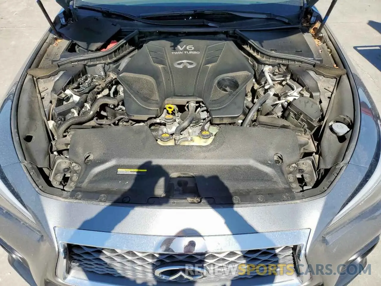 11 Photograph of a damaged car JN1EV7AR7LM250199 INFINITI Q50 2020