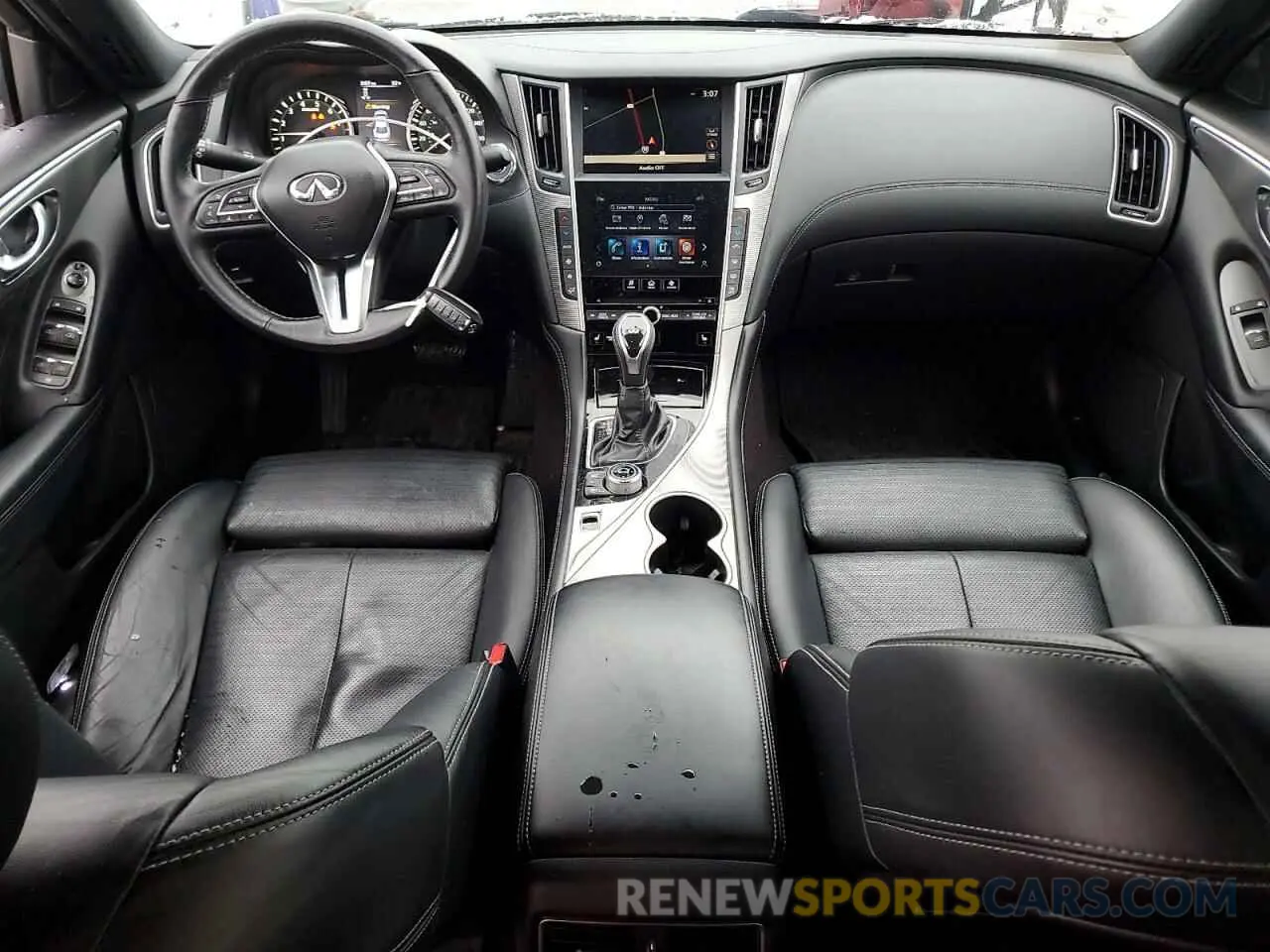 8 Photograph of a damaged car JN1EV7AR7LM253510 INFINITI Q50 2020