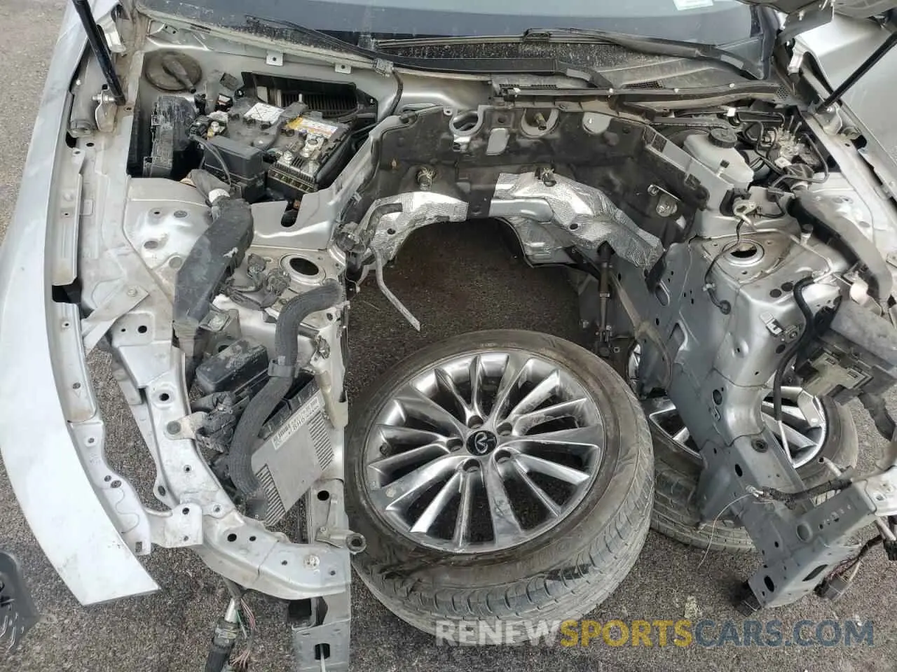 11 Photograph of a damaged car JN1EV7AR7LM255371 INFINITI Q50 2020
