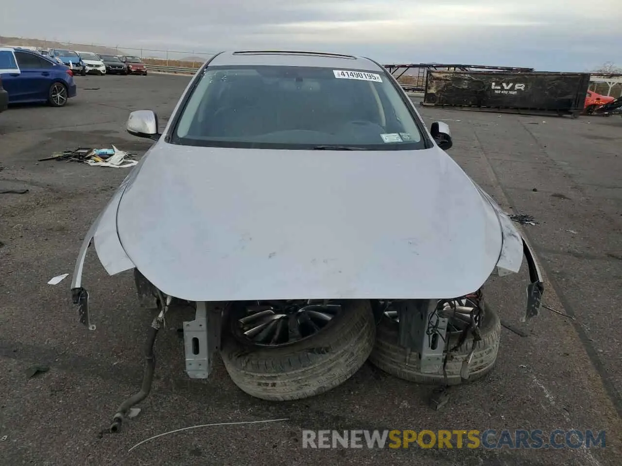 5 Photograph of a damaged car JN1EV7AR7LM255371 INFINITI Q50 2020