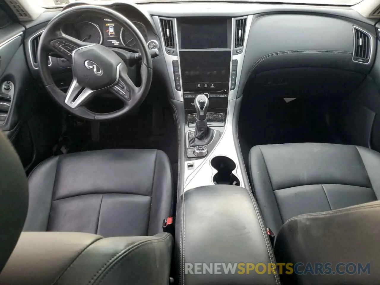8 Photograph of a damaged car JN1EV7AR7LM255371 INFINITI Q50 2020