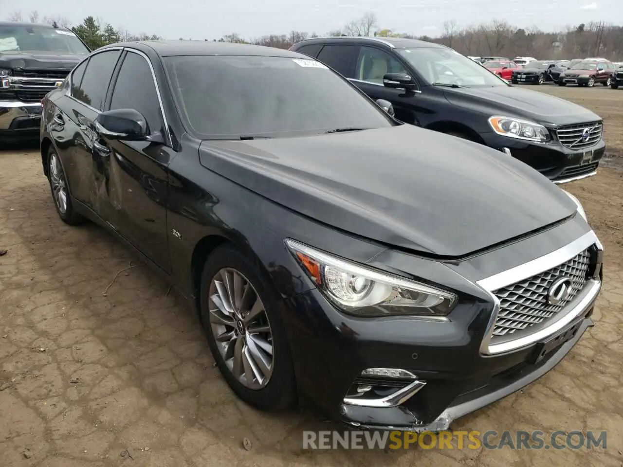 4 Photograph of a damaged car JN1EV7AR8LM252348 INFINITI Q50 2020