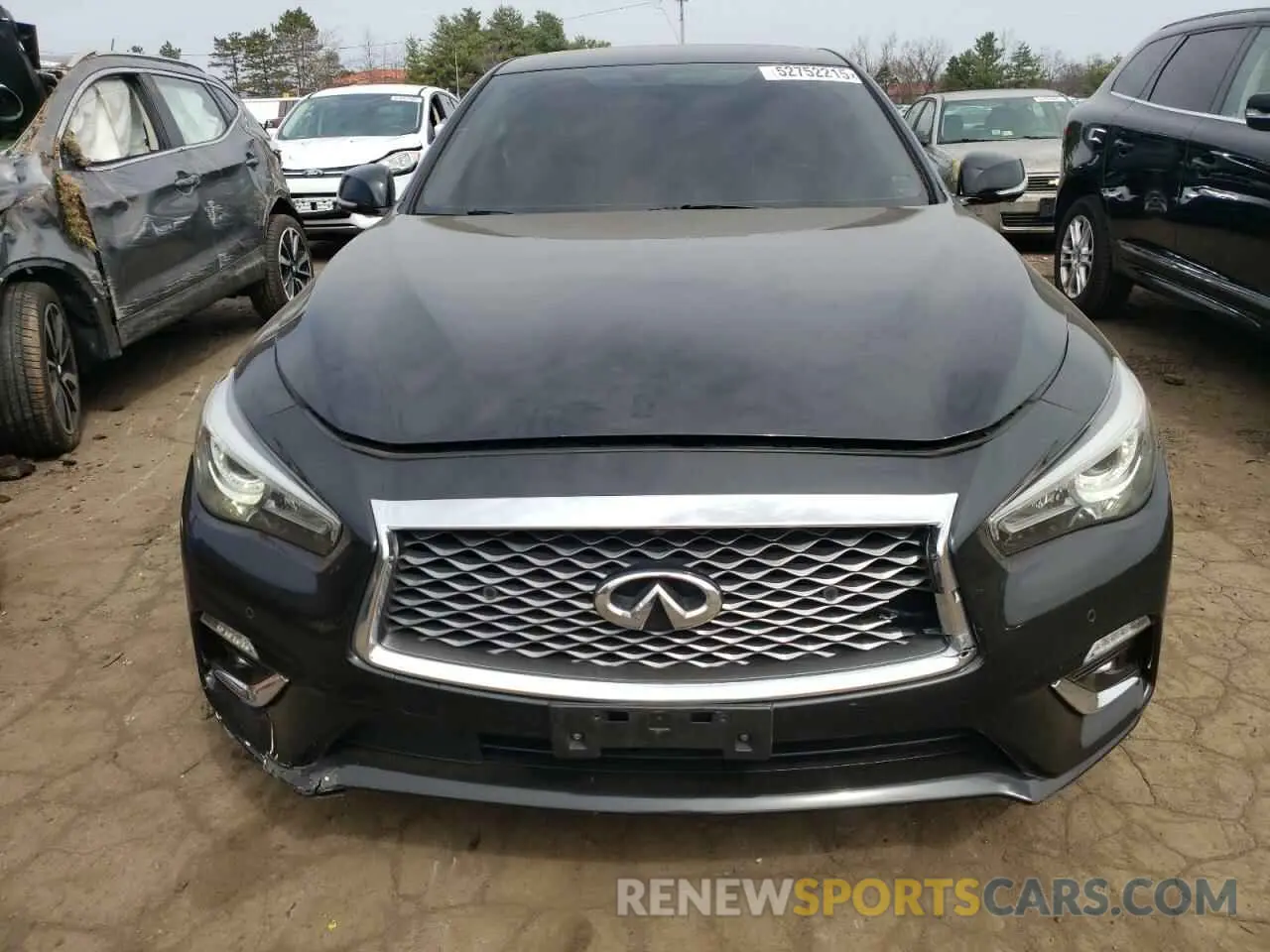 5 Photograph of a damaged car JN1EV7AR8LM252348 INFINITI Q50 2020