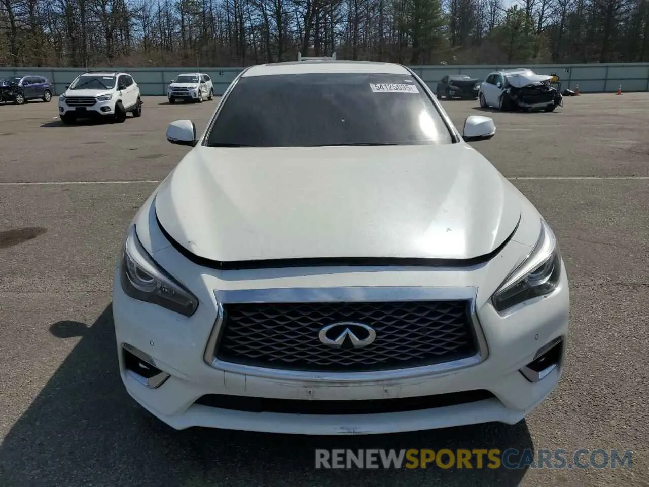 5 Photograph of a damaged car JN1EV7AR8LM252494 INFINITI Q50 2020