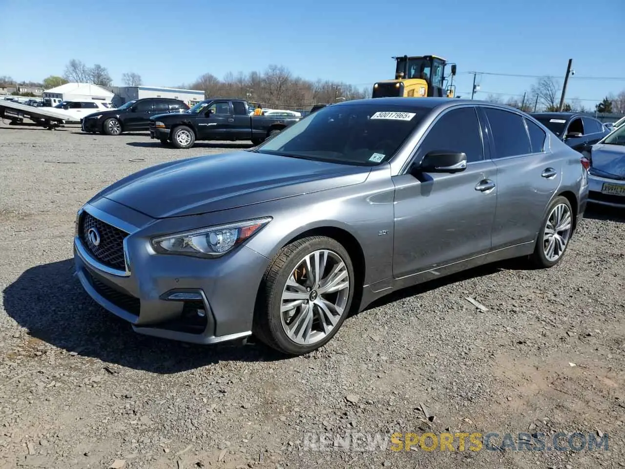 1 Photograph of a damaged car JN1EV7AR8LM254097 INFINITI Q50 2020