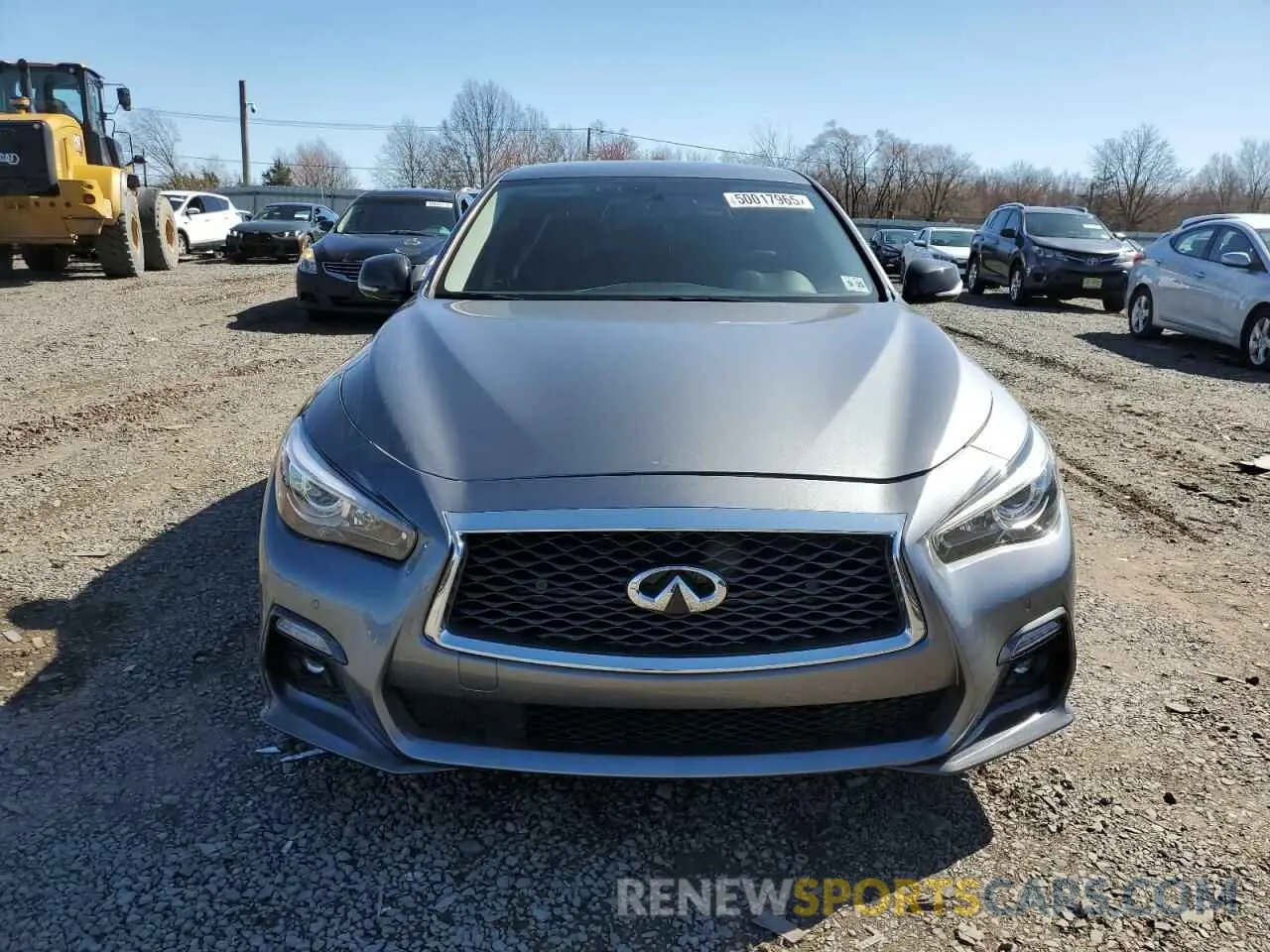 5 Photograph of a damaged car JN1EV7AR8LM254097 INFINITI Q50 2020