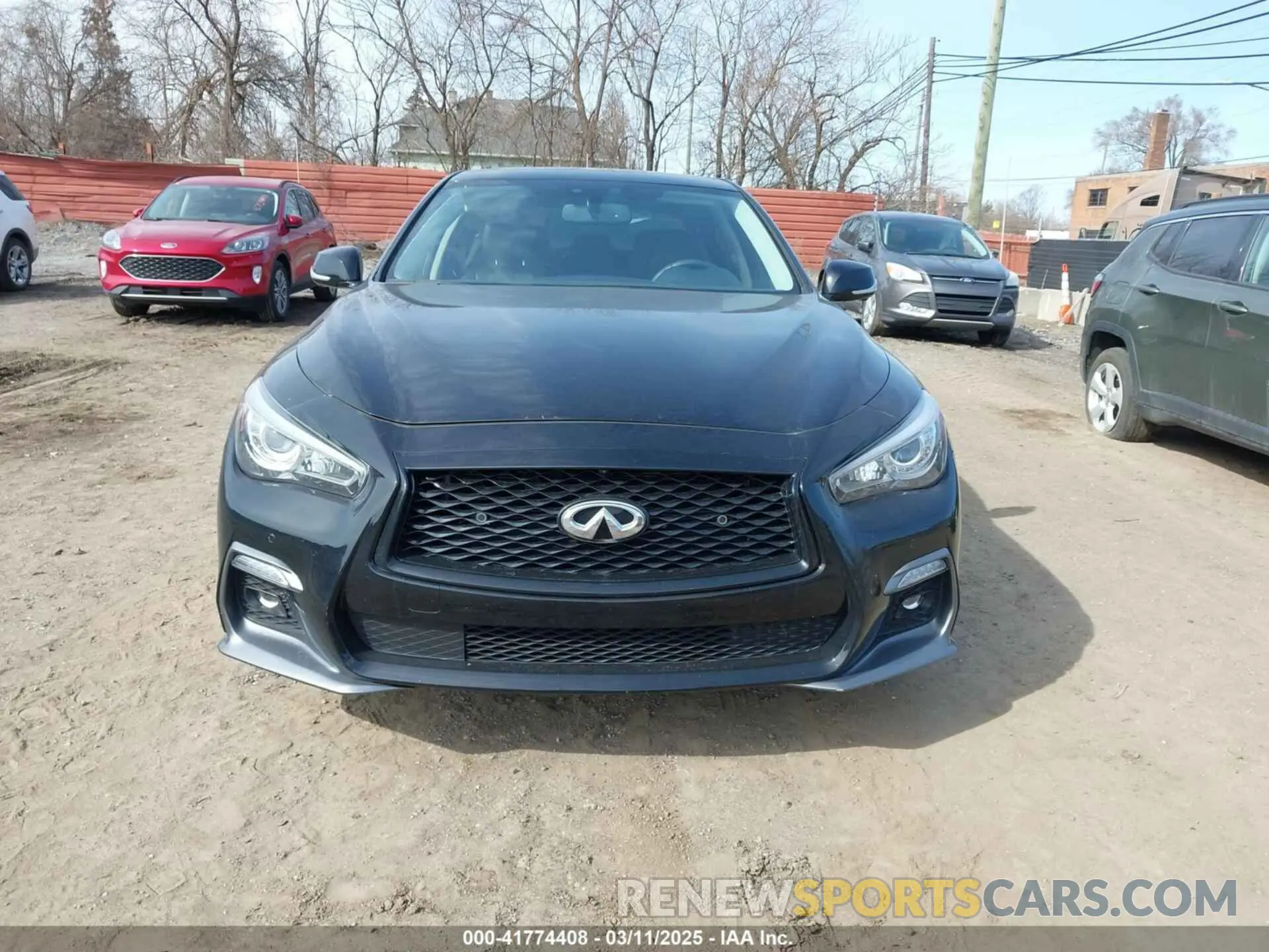 12 Photograph of a damaged car JN1EV7AR8LM254553 INFINITI Q50 2020