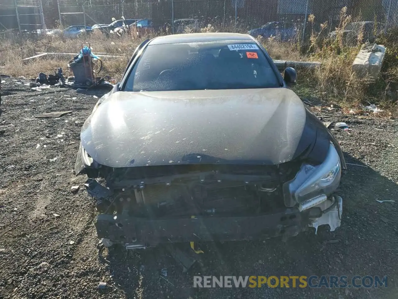 5 Photograph of a damaged car JN1EV7AR8LM255427 INFINITI Q50 2020
