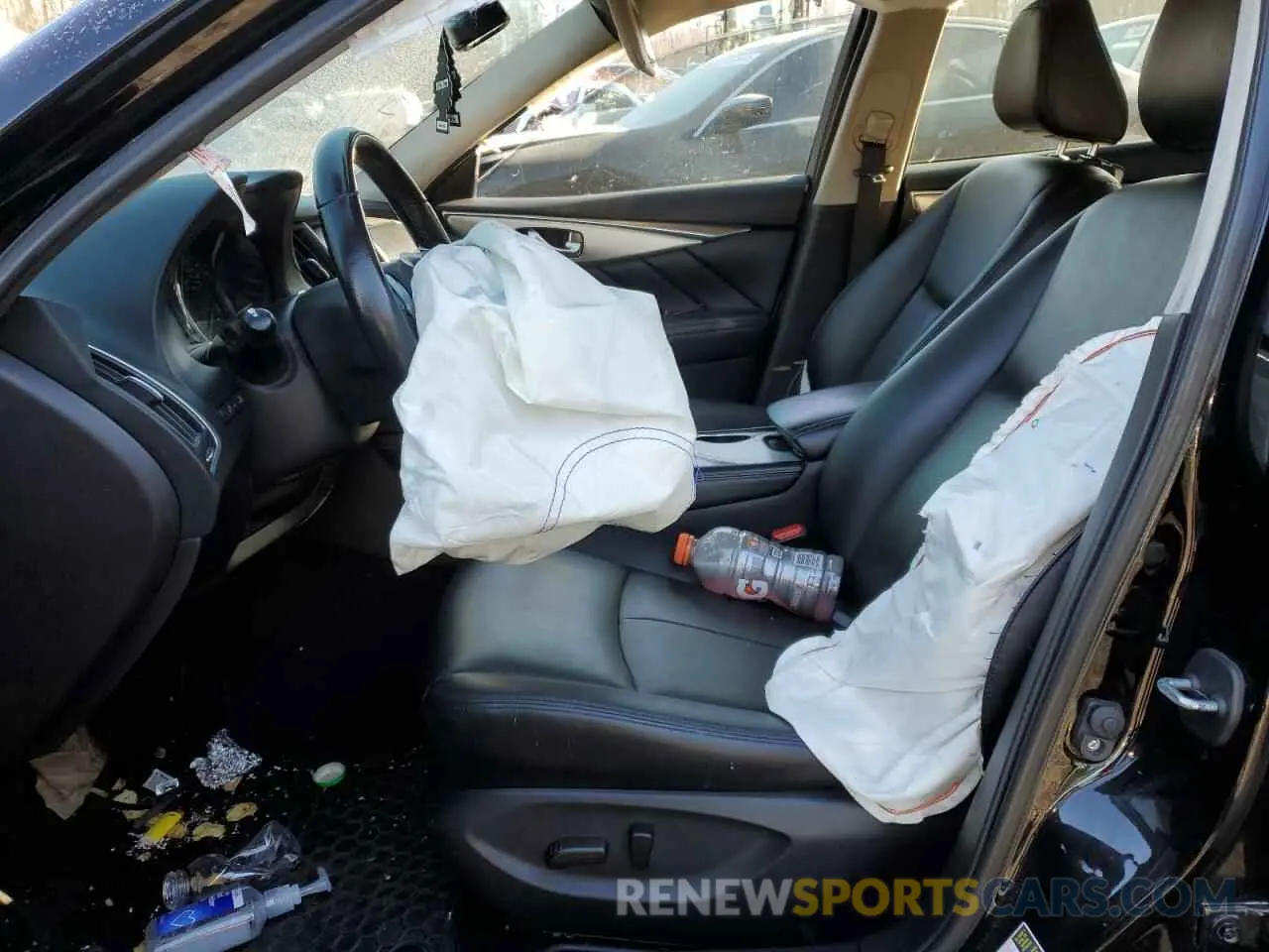 7 Photograph of a damaged car JN1EV7AR8LM255427 INFINITI Q50 2020