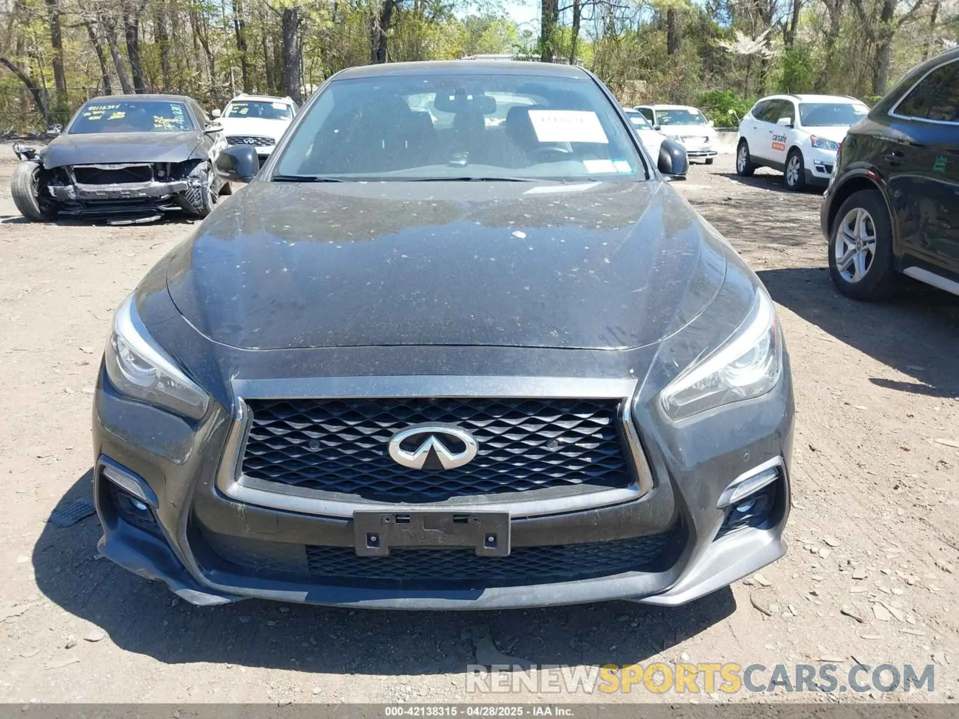 12 Photograph of a damaged car JN1EV7AR8LM256156 INFINITI Q50 2020