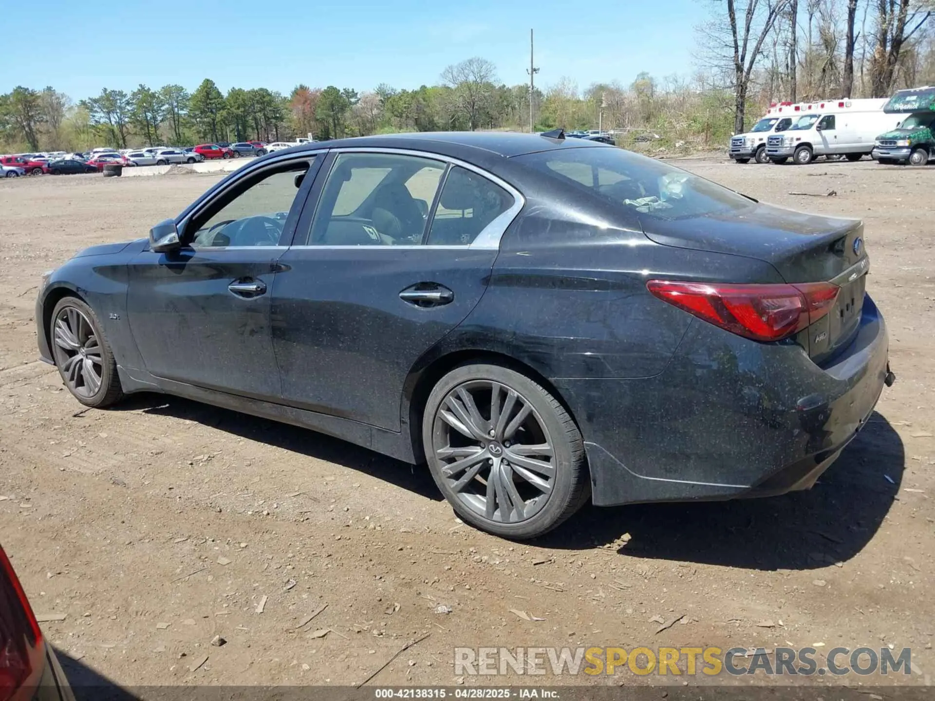 14 Photograph of a damaged car JN1EV7AR8LM256156 INFINITI Q50 2020